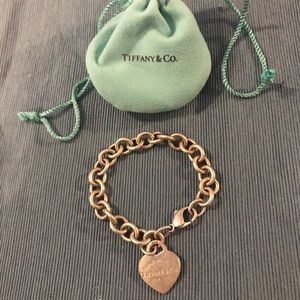 Return to Tiffany heart tag bracelet -personalized